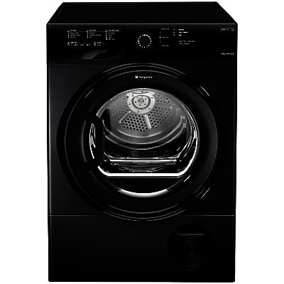 Hotpoint TCFS83BGK Condenser Tumble Dryer, 8kg Load, B Energy Rating, Black Hotpoint TCFS83BGK Condenser Tumble Dryer, 8kg Load, B Energy Rating, Black